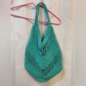 Crochet Fringe Bag